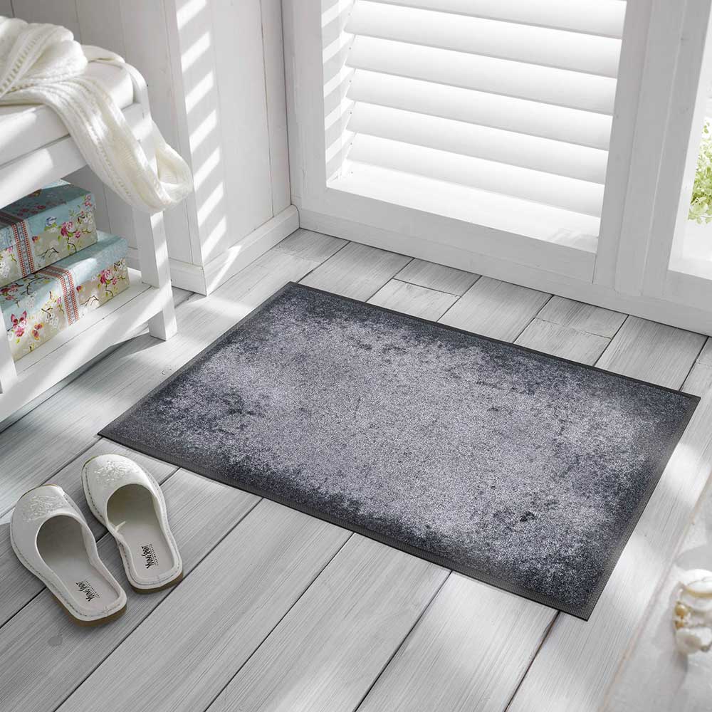 Kleen-Tex wash+dry Fußmatte Design Shades of Grey – BIENENKORB24  Wohndesign-Shop