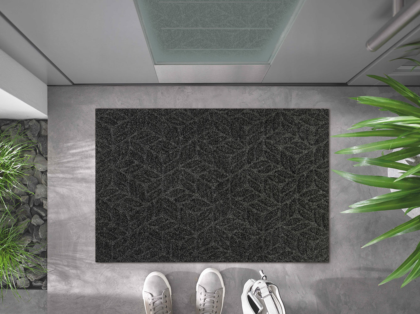 Kleen-Tex wash+dry Fußmatte Design Dune Leaves – BIENENKORB24  Wohndesign-Shop