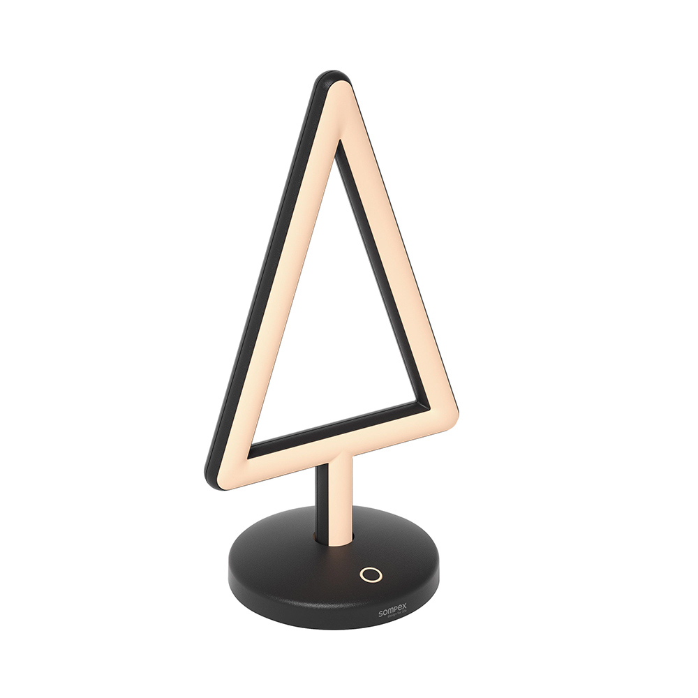 Sompex LED Akku Tischleuchte Triangle – BIENENKORB24 Wohndesign-Shop
